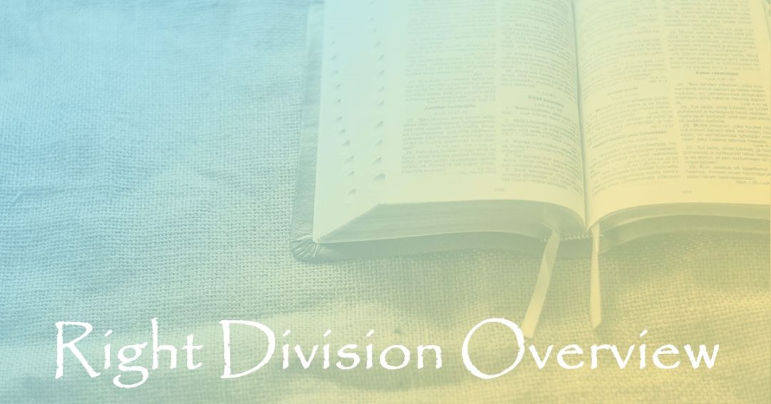 Right Division Overview:  Part 1 – What Does it Mean